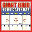 Giant Grid 2009 Standard 12"x12" Wall Calendar