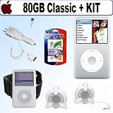 Apple 80GB iPod classic (Silver) + Accessory Kit