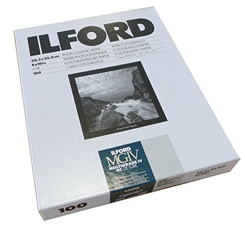 Ilford B&W Paper 8X10 Multigrade IV 100 Pack (Pearl) Cameras Optics
