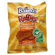 Baked Ruffles Ridged Potato Crisps, Cheddar & Sour Cream, 1.125-Ounce Bags (Pack of 64) Baked Ruffles Ridged Potato Crisps, Cheddar & Sour Cream, 1.125-Ounce Bags (Pack of 64)