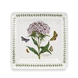 Portmeirion Botanic Garden Square Salad Plates 8.5" Set of 6