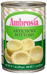 Ambrosia Artichoke Bottoms, 13.75-Ounce Can (Pack Of 6)