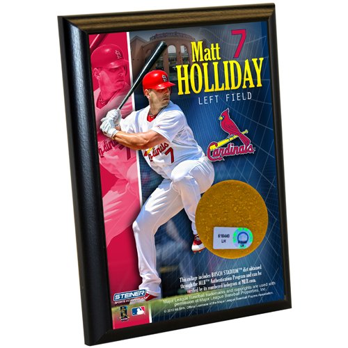 MLB St. Louis Cardinals Matt Holliday 4-by-6-Inch Plaque