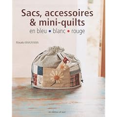 Sacs, accessoires & mini-quilts en bleu blanc rouge