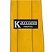 K. Alexander New Mens Solid Color Bright Gold Necktie Neck Tie