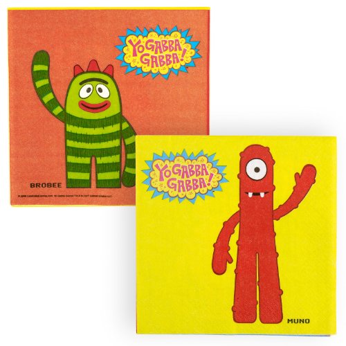 Yo Gabba! Napkins (16) Yo Gabba! Napkins (16)