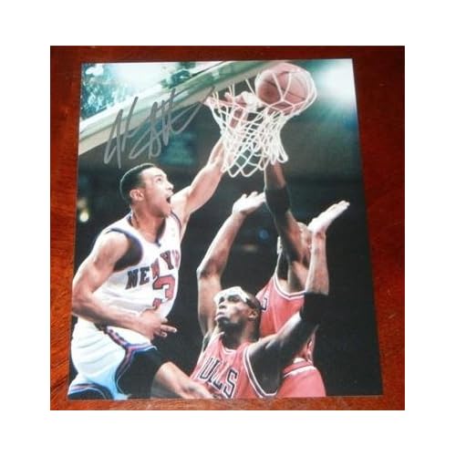 john starks dunk on jordan poster