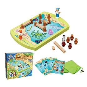 Click here to buy Family Board Games River Crossing Jr by Think Fun.