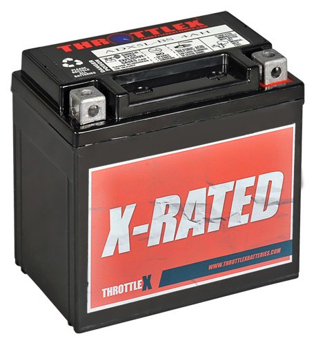 ThrottleX Batteries - ADX5L-BS - AGM Replacement Power Sport Battery