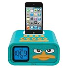eKids Phineas and Ferb Agent P Dual Alarm Clock and 30-Pin iPod Speaker Dock, by iHome - DF-H22