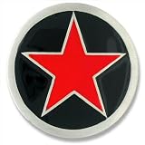 Red Star Belt Buckle