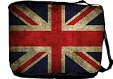Rikki KnightTM Great Britain Flag Messenger Bag - Book Bag - Unisex - Ideal Gift for all occassions!