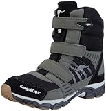 KangaROOS Barry-High 10824/259, Jungen Stiefel, Blau (fog/blk/silver 259), EU 28