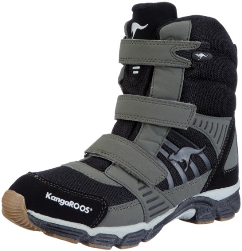 KangaROOS Barry-High 10824/259, Jungen Stiefel, Blau (fog/blk/silver 259), EU 28