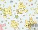 By The Yard Baby Bear Blue Quilt Cotton Flannel Fabric