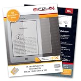 atFoliX Displayschutzfolie f�r Amazon Kindle Touch (WiFi & 3G) (2 St�ck) - FX-Antireflex: Display Schutzfolie antireflektierend! H�chste Qualit�t - Made in Germany!von "Displayschutz@FoliX"