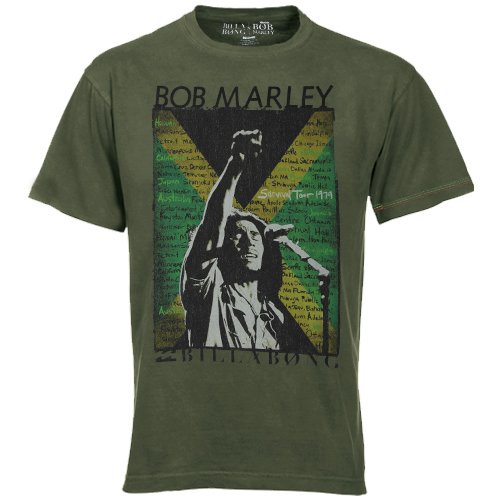 Billabong Survival Tour T-Shirt - Army Green