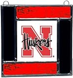 NCAA Nebraska Cornhuskers 6 x 6 Suncatcher