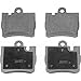 Wagner ThermoQuiet MX848 Semi-Metallic Disc Brake Pad Set