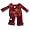 Rubbies Toddler Girls Maroon Two Piece Pant Set