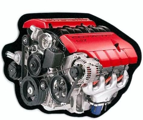 Corvette Z06 LS7 7.0L Motor Magnet