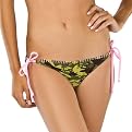 Xhilaration&reg; Juniors Camouflage Bikini Swimsuit- Brown/Pink