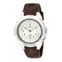 Timex Men's T47902 Expedition Easy Set Alarm Brown Leather Strap Watch
