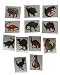 72 Dinosaur Temporary Tattoo Tattoos Stickers 2"