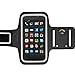 KHOMO Amazon Fire Phone Armband Case - Black Sweat Proof Sport Armband + Key Holder for Amazon Fire Phone