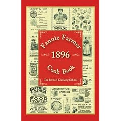 Fannie Farmer 1896 Cook Book