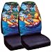 Search : A Set of 2 Official Licensed Universal Fit Front Bucket Seat Covers - Winnie the Pooh Sail Down River