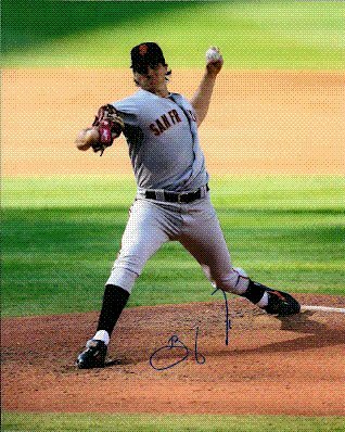 Autographed/Hand Signed Barry Zito San Francisco Giants 8x10 Photo