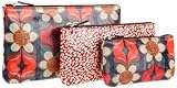 IMAGE OF Fossil Key Per Triple Pouch Red Multi
