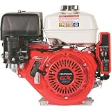 Honda Horizontal OHV Engine with Electric Start - 240cc, GX Series, 1in. x 3 31/64in. Shaft, Model# GX240U1QAE2