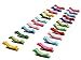 HBY8482; 24 Pics: Girls Baby Toddler Ribbon Mini Hair Bow Snap Clips, Barrettes Hair Clip Set
