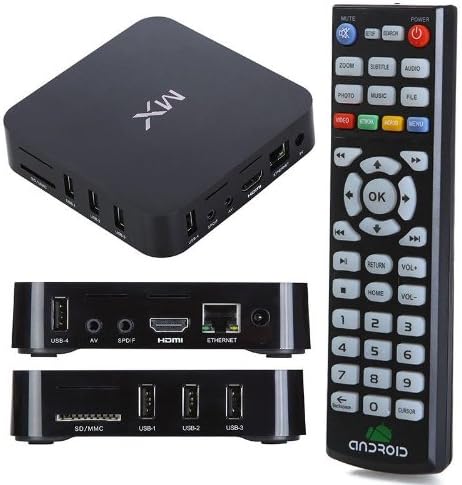 JIAKE® [Dual Core] M6 Mini PC TV Box AV Android 4.2 AML8726-MX XBMC 1G/8G Remote Control Wifi Support