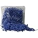 JAM PAPER Crinkle Cut Shred Tissue Paper - 2 oz - Presidential Blue - Sold Individually