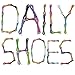 DailyShoes 10 PAIRS PACK Round Waxed Shoelaces for Hiking, Dress, Oxford Flat Shoes