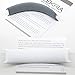 Geekria Headband Pad Compatible with B by Dr. Dre Wireless (S0LO Bluetooth) Headphones/Replacement Headband/Silicone Rubber Cushion Pad Repair Parts (Grey)