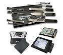 Tool Logic T1WBCC T1 Series Business Card With Wallet, Ultra-Slim Tool Card With Twelve Features Plus Leather Id Wallet