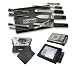 Tool Logic T1WBCC Series Business Card, Ultra-Slim Tool Card With Twelve Features Plus Leather ID Wallet, Translucent Black