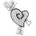 Jewelry : Hearts Pin Brooch