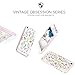 FYY iPhone SE Case, [Colorful Series][Slim Fit] Clear Case with Design for iPhone SE/5S/5 Fashion-5