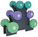 Duragym 32-Pound Neoprene Set with Tree