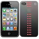 Bling My Thing iPhone 4S/4 METALLIC MIRROR Stripe Light Siam