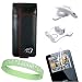 5-1 Bundle For ipod 4th generation includes Brand New: Mahattan Black Melrose Carrying Case + Home/Travel Charger + Car Charger + Screen Protector + Live*Laugh*Love Wrist Band!!!