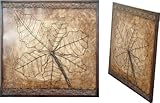 IMAGE OF Graphics International Etched Leaf Metal Wall Decor, Rustic