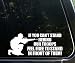 If you can't stand behind our troops feel free to stand in front! Die cut window decal / sticker If you can't stand behind our troops feel free to stand in front! Die cut window decal / sticker