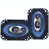 Pyle PL463BL 4-Inch x 6-Inch 240 Watt Three-Way Speakers