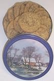 Gourmet Food : Scott's Cakes 1 lb. Brownie Chunk Cookies in a Homestead Tin